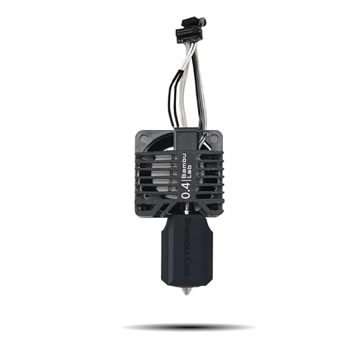 2-Pack Hotend Complete Kit for Bambu Lab P1P/P1S – Full Assembly Hardened Steel Nozzle with Ceramic Heater, 0.4mm Nozzle, Cooling Fan & Heating Block | Bambu P1S Hotend Replacement for 3D Printing