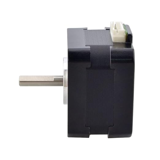 STEPPERONLINE Nema 17 Pancake Stepper Motor 1.2A 26Ncm Bipolar 1.8 Degree 4-Lead for 3D Printer CNC Extruder