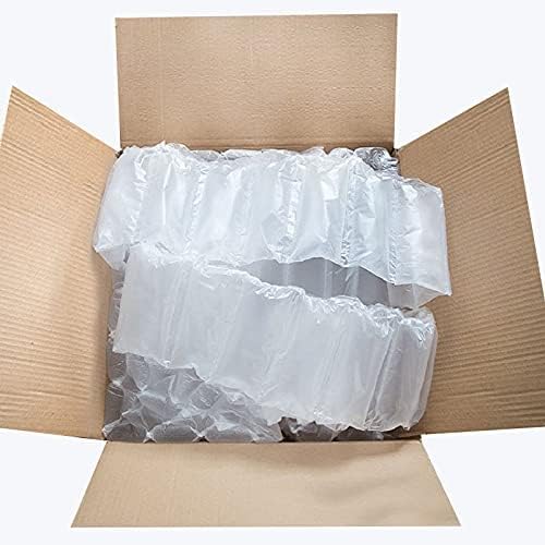 Printfinish Inflatable Air Cushion Wrap Roll - Pillow Wrap Film Refill for Packing & Shipping - Air Bubble Film - Perforated Void Fill Cushioning Bags - 1640ft, 7.8″ x 5.1″ x 2" Core (Pillow)