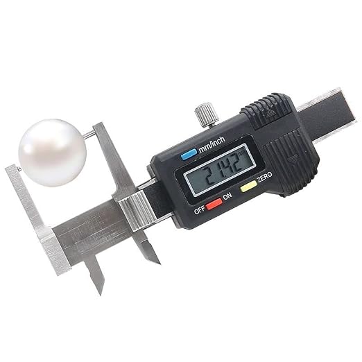 Electronic Digital Caliper, 1.5V Stainless Steel Micro Electronic Digital Display Triple Use Ruler Thickness Measuring Caliper 0~25mm Measuring Range, 0.03mm Accuracy