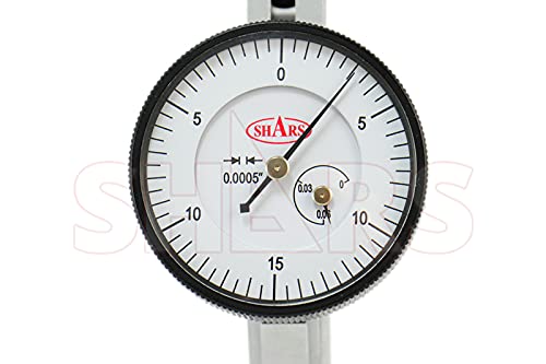 Shars .060" Swiss Type Horizontal Dial Test Indicator 303-3212 P]
