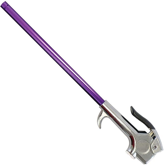 BlowBack Gun, Blind Hole Air Blow Gun, Anodized Aluminum with 1/4" NPT Air Compressor Accessory - Innovative Products of America #8058