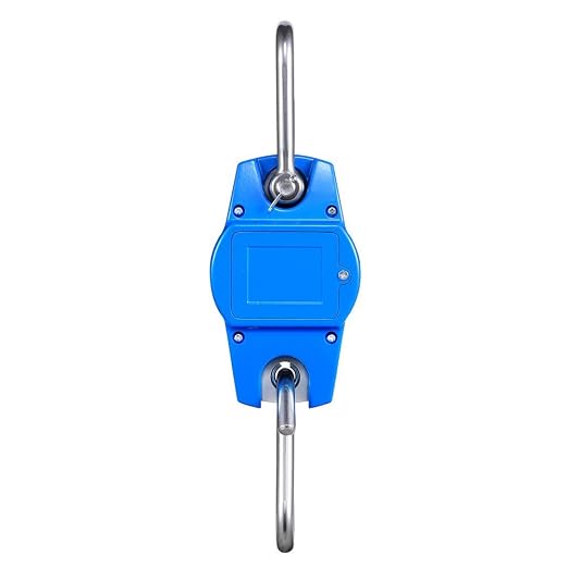 Klau Mini OCS-L Industrial Crane Scale, Blue, 300 kg / 600 lb | Digital Hanging Scale, Indoor Farm Factory Outdoor, Weighing