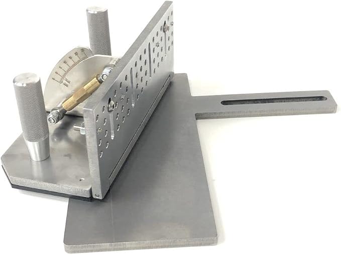 Grinder Tool Rest, 11-3/4” Long Tool Holder Stainless Steel for Sharpening Locator, Belt Knife Sharpener Jig, 2x72" Knife Making Grinder and Belt Sander