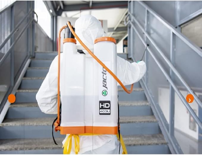 Jacto HD-400U 4-Gallon Backpack Professional-Duty Pest Control Sprayer | High Durability for Pest Control, Turf Care, and Agricultural Use