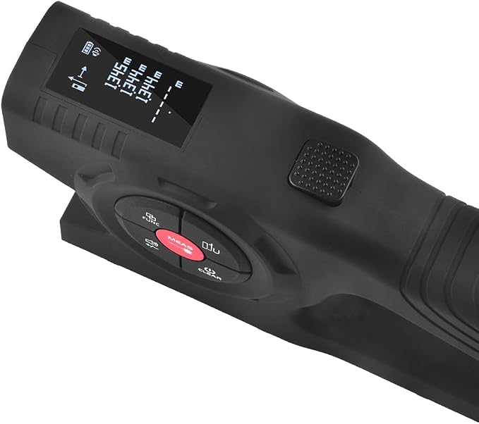 164ft 3-in-1 Digital Tape Measure, USB Rechargeable with Display | Laser Measurement Tool with in/m Unit Switch