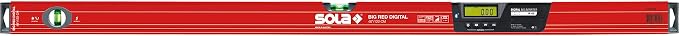 SOLA LSB48DBT Digital Box Beam Level with Bluetooth, Big Red, Case Included, 48-inch