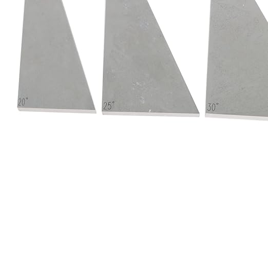 findmall 10 Pcs Accuracy Angle Block Set Machinist Tool 1°- 30°Lathes Milling Ground Gauge Inspection Block Set
