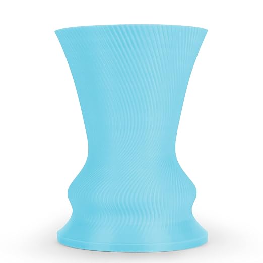 ZIRO PLA Filament 1.75mm, Pure Color 3D Printer Filament, PLA PRO Basic Color Series, 1.75MM 1KG Spool, Fit Most FDM Printers, Cyan