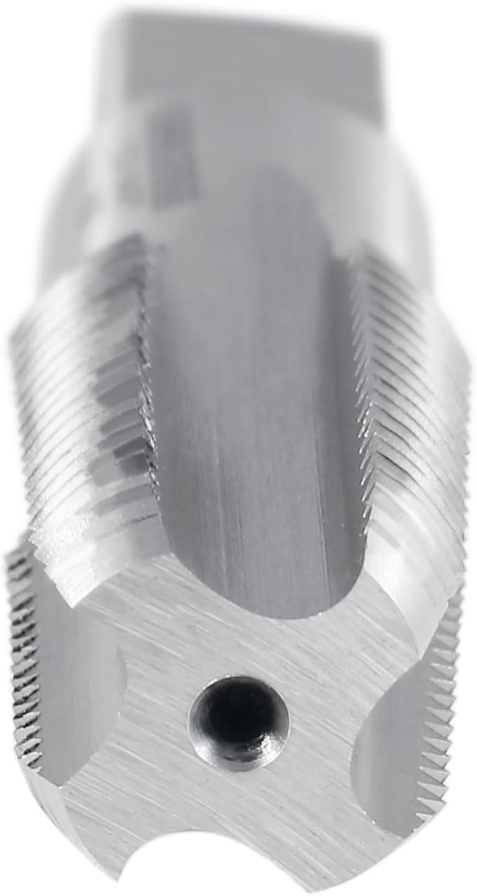 Accusize Industrial Tools 1/2'' to 14, 4 Flutes H.S.S. Taper Pipe Tap-Npt, 3-1/8'' Oal, 1-3/8'' Thread Length, American Standard, Npt-12 | 1/2"-14, 4 Flutes, 3-1/8" OAL, HSS Taper Pipe Tap - NPT