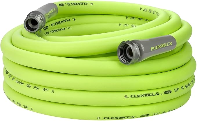 D.B. Smith Field King 190328 Backpack Sprayer, 4 Gallon, & Flexzilla Garden Hose 5/8 in. x 50 ft, Heavy Duty, Lightweight, Drinking Water Safe, ZillaGreen - HFZG550YW-E