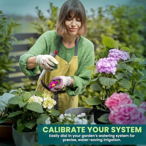 Blumat Moisture Meter for Plants - Accurate Soil Moisture Meter - Easy to Use Advanced Water Meter for Gardening (Moisture Meter with Cap and Planting Tool)