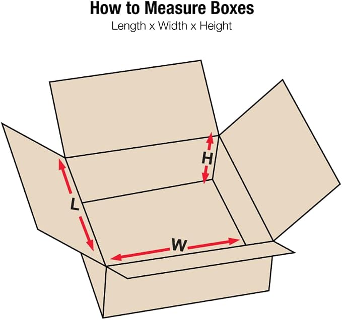 AVIDITI 20x20x8 Flat Corrugated Boxes, Flat, 20L x 20W x 8H, Pack of 15 | Shipping, Packaging, Moving, Storage Box for Home or Business, Strong Wholesale Bulk Boxes