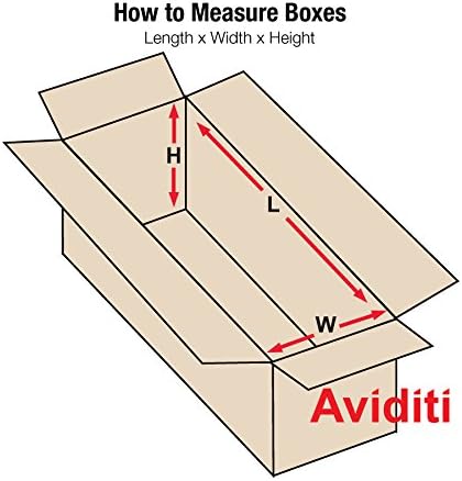 AVIDITI 24x6x8 Long Corrugated Boxes, Long, 24L x 6W x 8H, Pack of 25 | Shipping, Packaging, Moving, Storage Box for Home or Business, Strong Wholesale Bulk Boxes