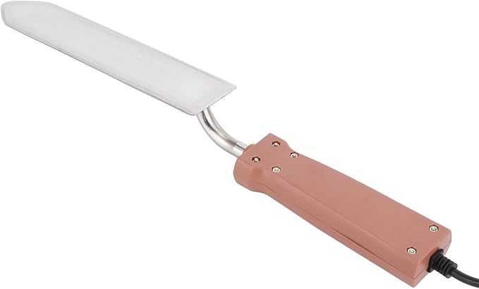 Electric Honey Uncapping Knife,Temperature Control Switch and Temperature Display Honey Extractor Equipment,Electric Honey Extractor Dial Regulated Knife,for Beekeeper Honey Collection Cutter Tool(US)
