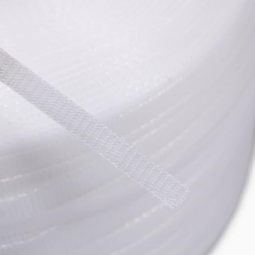 U.S. Solid 1/2 inch x 5480 Ft Hand Grade Polypropylene PP Strapping Roll of 8" Core Size, 400 lbs Break Strength Packing Straps