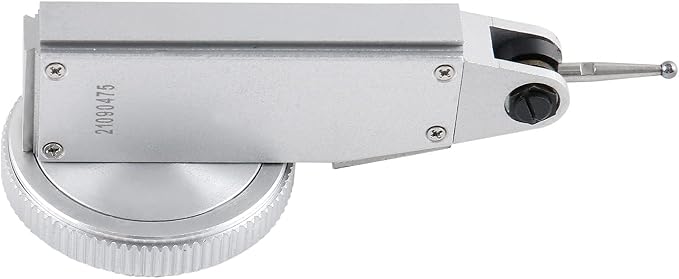 Accusize Industrial Tools 0.03'' x 0.0005'' Dial Test Indicator in Fitted Box, P900-S108 | Top and Back Dovetails, 230 Deg Adjustable Contact Point, 2 Clamps, Fitted Box, 7-Jewel, P900-S108