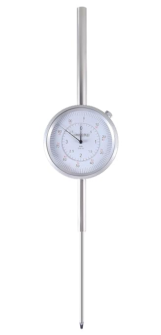Accusize 0-4" Dial Indicator, Resolution: 0.001", P900-S105 | 0-4" x 0.001", AGD2 Style, Lug Back