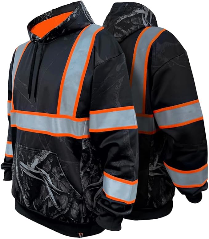 SafetyShirtz SS360 ANSI Class 3 Type R Graphic Hoodie