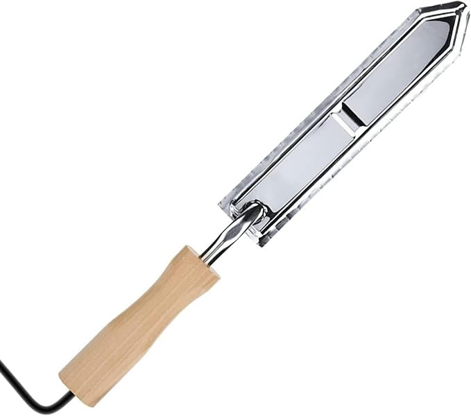 Electric Honey Uncapping Knife, Stainless Steel Electric Heat Thermostat Scraping Honey Extractor, Honey Wax Scraper Honey uncapping Cutter Tool for Beekeeper bee Keeper