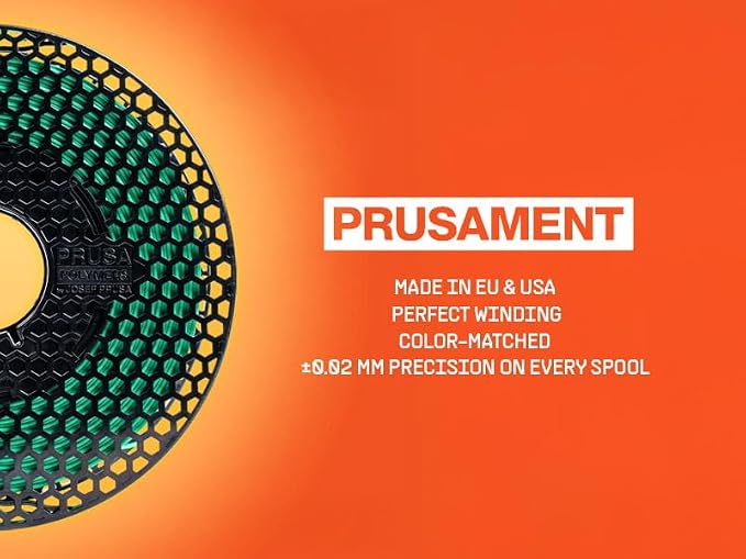 Prusament Premium PLA Pearl White 1.75mm 970g 3D Printer Filament | PLA filament with ±0.02 mm precision, low warping, and reliable, tangle-free printing for beginners and professionals.