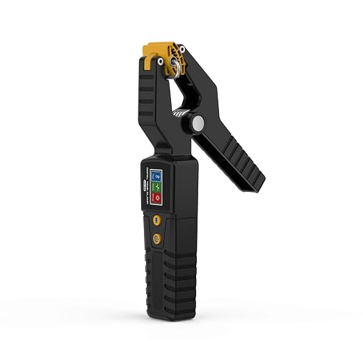 HVAC Digital Thermometer,LM55 HVAC Digital Temp Clamp for Heating and Cooling Systems,HVAC Thermometer with Real-Time Temp Measurement,Data Waveform Display,Measurement Range of -20~150℃