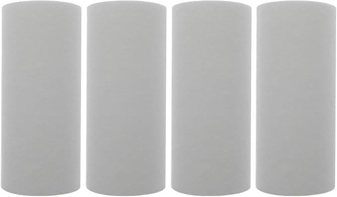 Tier1 10 Micron 10 x 4.5 Water Filter | Spun Wound Polypropylene Whole House Sediment Water Filter Cartridge | Replacement for Hydronix SDC-45-1010, SDF-45-1010 | 4.5 x 10 Water Filter (4-Pack)