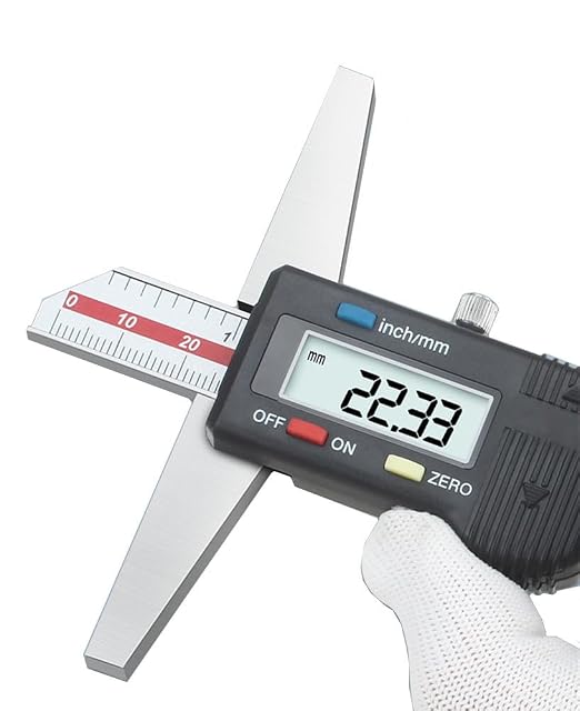 Depth Gauge Vernier Caliper,0-6"/150mm,0-8"/200mm,0-12"/300mm (Digital 0-300mm)