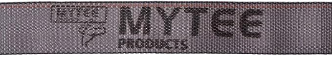 Mytee Products 2'' x 16' E Track Straps w/Spring E-Fittings - Grey Ratchet Etrack Straps w/Heavy Duty 4000 lbs Breaking Strength for Enclosed Trailers, Trucks & Vans