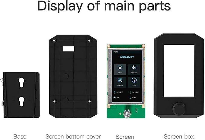 Creality Original Upgrade Ender 3 V2 Intelligent Screen Kit HD Color Screen Display Compatible with Ender-3 V2, Ender 3 pro, Ender 3 3D Printer