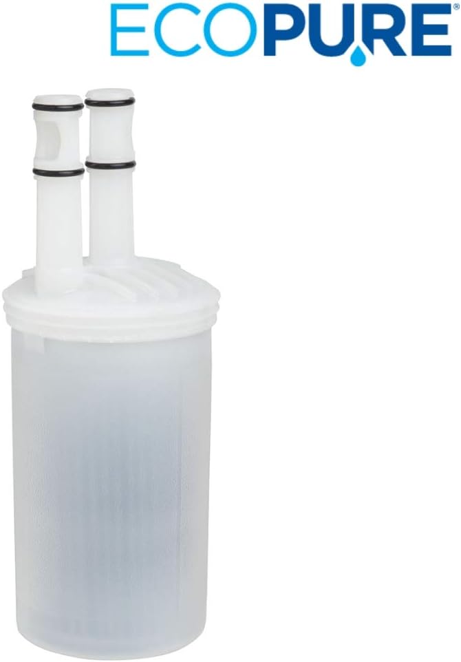 EcoPure EPWHE Whole Home Pivotal Water Filtration System – Reduces Sediment & Chlorine Taste & Odor – Installs on Main Water Line – 6-Month Filter Included – Tool-Free, Mess-Free Changes