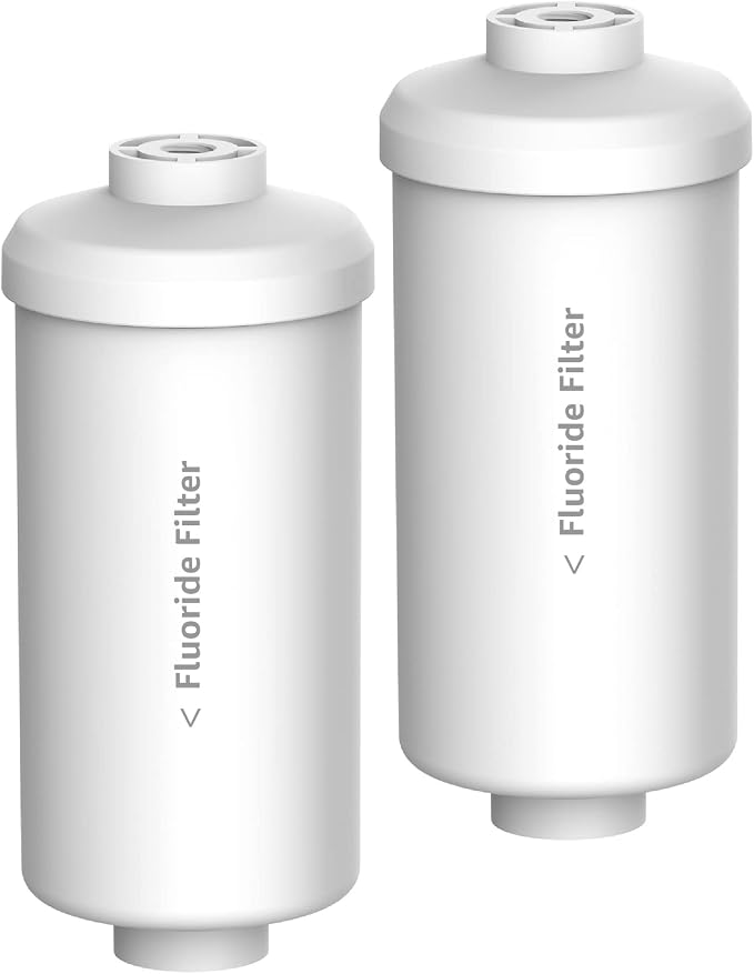 AQUA CREST Fluoride Water Filter, Replacement for Berkey® PF-2® Fluoride Filters, Compatible with Purewell®, ProOne®, Alexapure®, Waterdrop Gravity Water Filter System, NSF/ANSI 372 Certified, 2 Pack