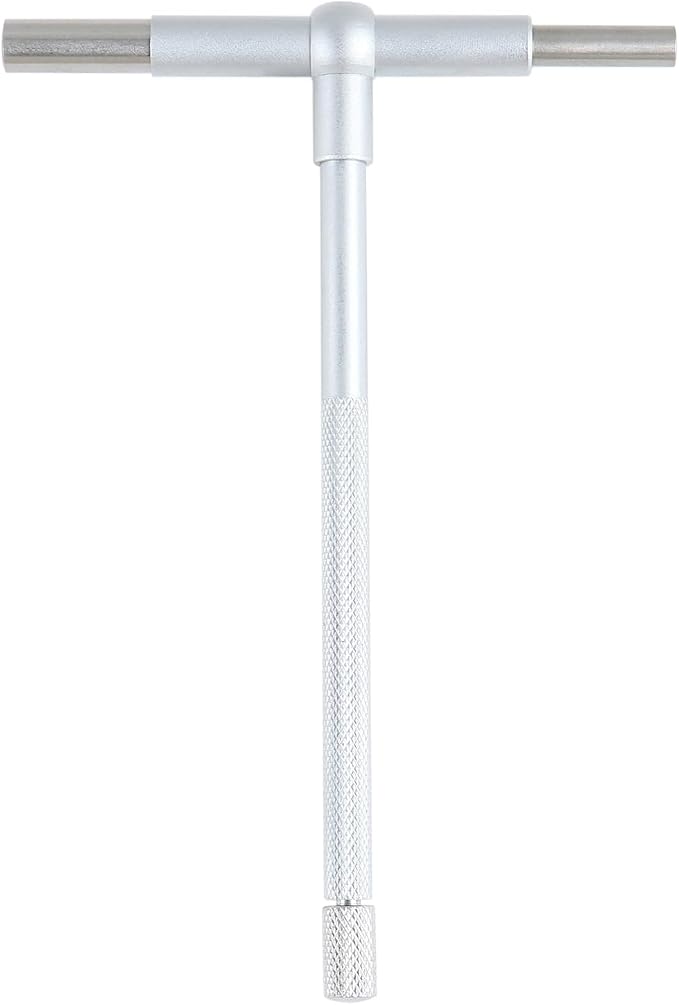 Accusize Industrial Tools Premium 5/16'' - 6", 6ps/Set Telescoping Gage Set, Satin Chrome Finished, 3602-5018