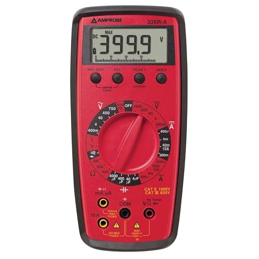 Amprobe 33XR-A Prof DMM with Temperature and Capacitance