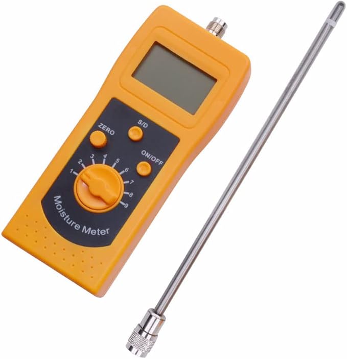 DM300L High Frequency Sand Soil Moisture Meter for Sand Flour Chemical Powder Moisture Analysis Testing