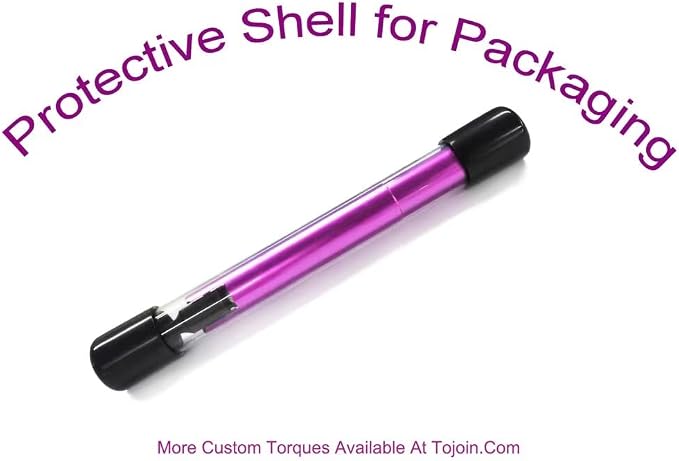 SMA Torque Wrench for RF Connector, 8mm Opening, 0.9 Nm Torque, Alloy Steel Material, Purple Color