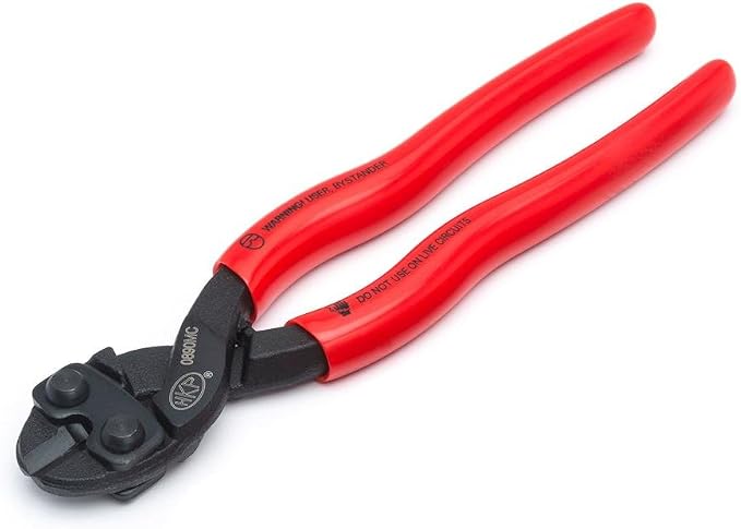 HK Porter Compact Bolt Cutter with Center Cut Blades and Plastic Dipped Handles - 0890MC