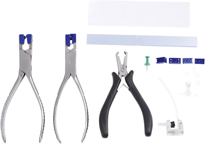 Glasses Pliers Kit Professional Eyeglass Repair Set, Rimless Eyeglasses Repair Kit, Rimless Eyeglasses Plier