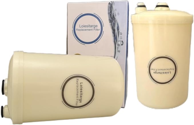 High Grade Water Filter Replacement, Removal of Chlorine for the Leveluk Kangen 8-2Pcs（Replacing HG-N and K-8 Filters） (2Pack)