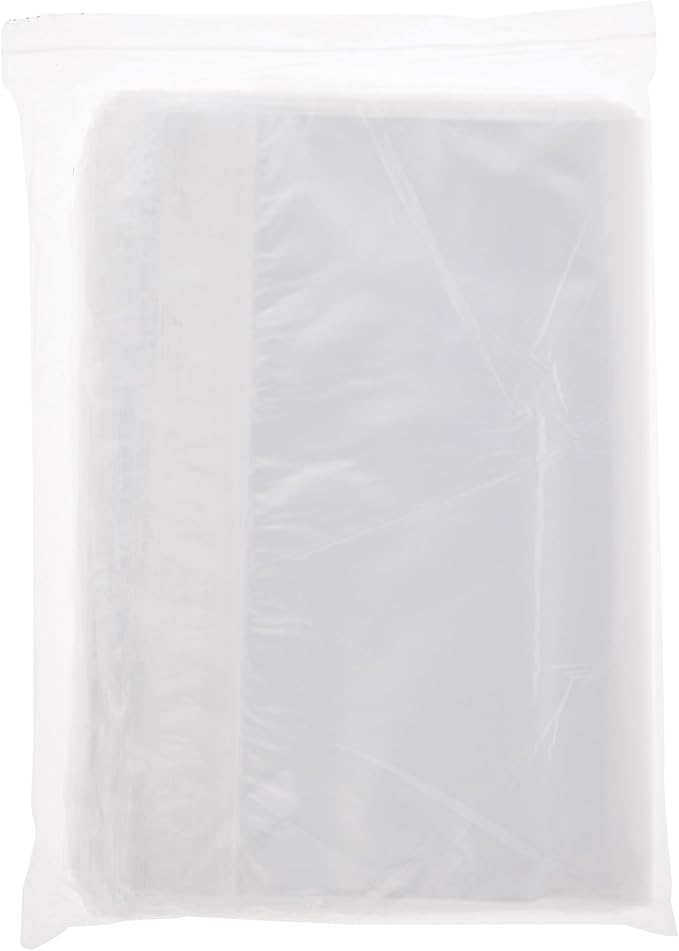 Plymor 14" x 16" (Pack of 100), 2 Mil Zipper Reclosable Plastic Bags
