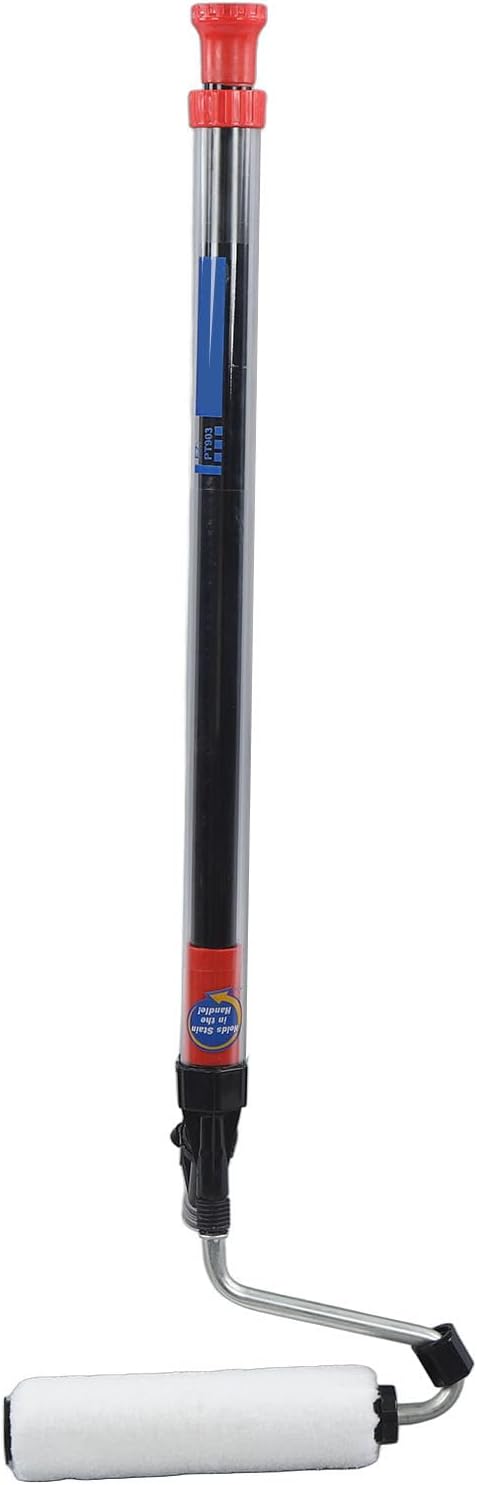 Zerone Automatic Suction Paint Roller, Llo Dripresistant, Convenient, Extension Poles, High Pressure Wand, Llo with Wool, PVC Rod, Removable, Simple and