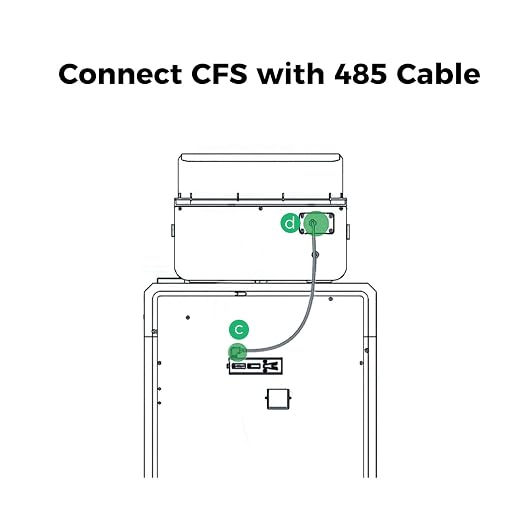 Creality Filament Buffer for K2 Plus Combo/K2/K2 Pro/K2 SE/K1 Series and Multi-Color 3D Printers, Original Replacement Accessories Supports 4 CFS
