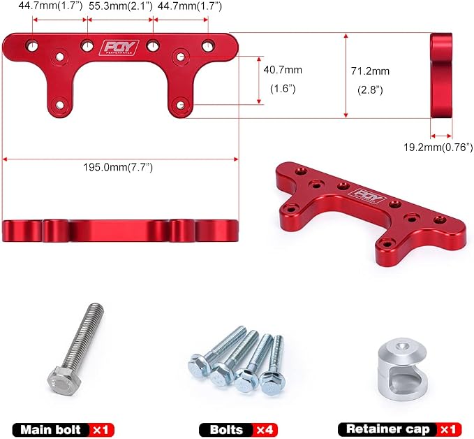 Engine Valve Spring Compressor Tool Compatible with Ford Mustang GT F150 4.6L 5.4L 2V Romeo Windsor Lincoln Mercury Red