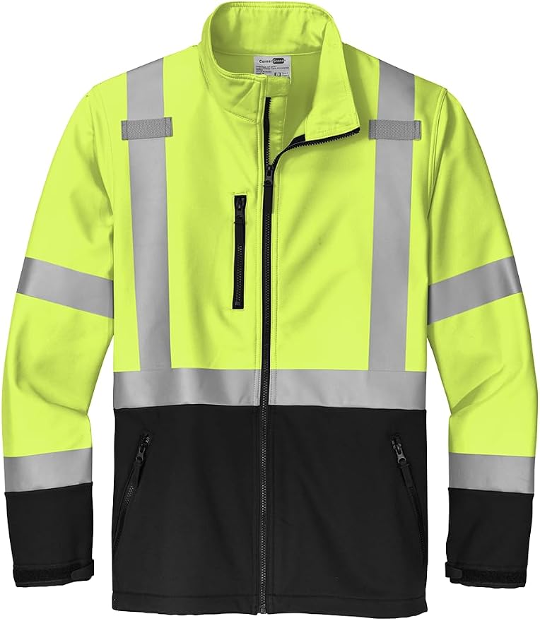 CornerStone ANSI 107 Class 3 Soft Shell Safety Jacket CSJ503