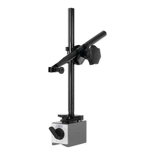 Noga PH4016 8.85" x 10.23" Fine Adjust Magnetic Base-220 Lbs Hold