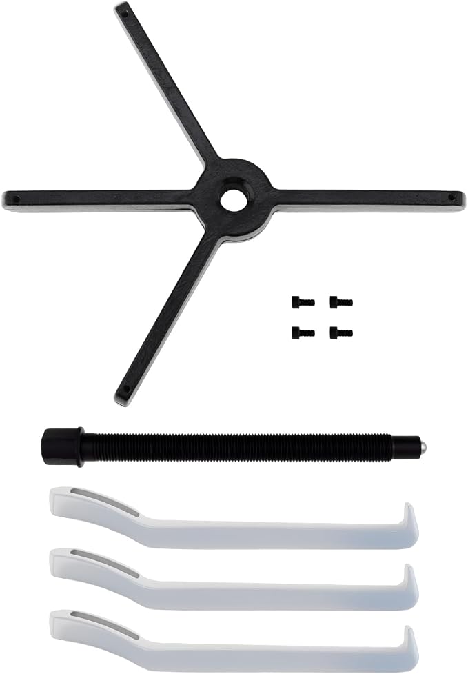 ChgImposs 2 Jaw 3 Jaw Gear Puller, Adjustable Bearing Puller, Reversible Removal Tool for Internal External Pulling, Puller Tool for Removal of Pulleys Flywheels Bearings Gears (12 Inch)