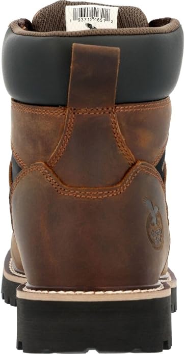 Georgia Boot Men's Core 37 Steel Toe 6" Waterproof Work Boot