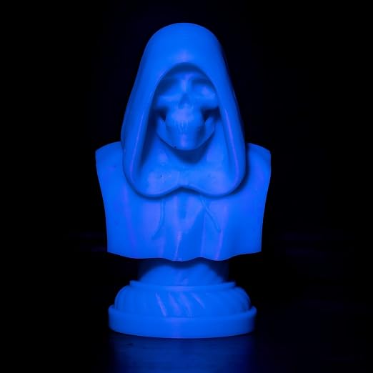 Polymaker Panchroma Luminous PLA Filament 1.75mm for 3D Printing, 1kg, Blue | Neatly Wound, Glow in the Dark, Easy Print & Smooth Feeding, Compatible with Bambu Lab & Most 3D Printers
