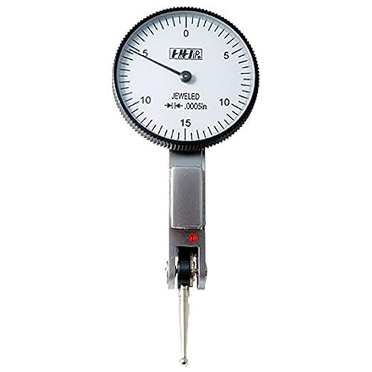 Pro Series by HHIP 4400-0010 Face Dial Test Indicator, 0-.03", White
