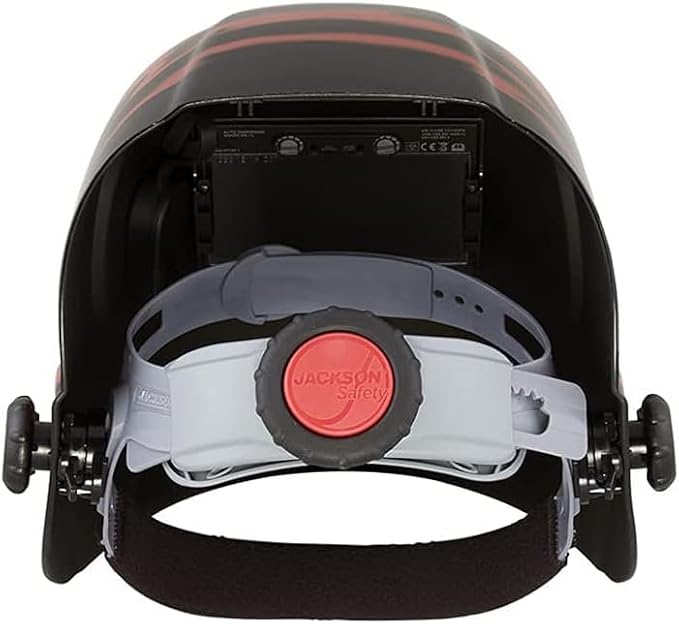 Jackson Safety Premium Graphic Welding Hood with ADF - Ultra Lightweight Auto Darkening Welding Helmet - ANSI Z87.1 (Multiple Styles)